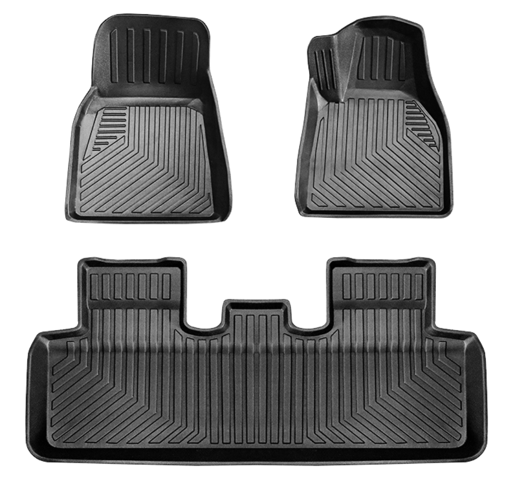 3Pcs Floor Mat For Tesla Model Y 2022-2024