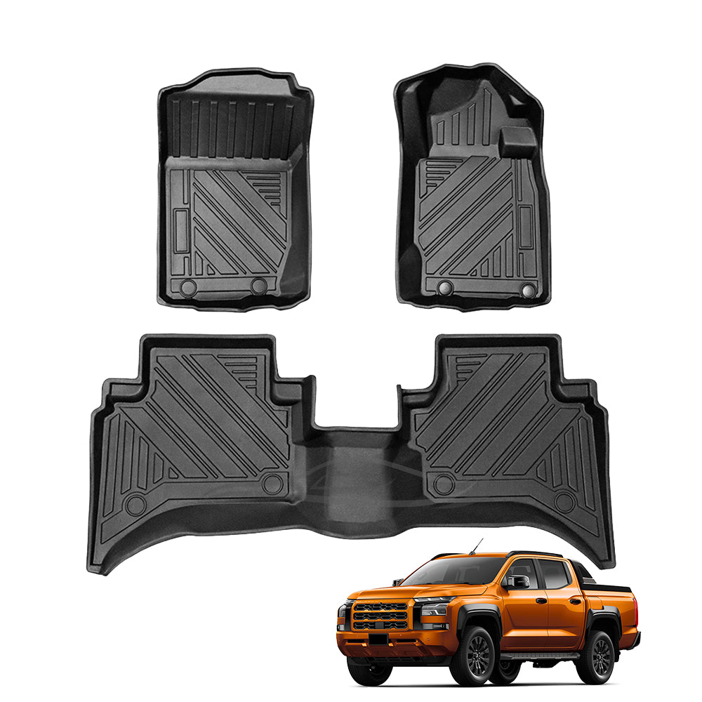 Floor Mats for Mitsubishi Triton MQ MR Double Cab 2015-2025