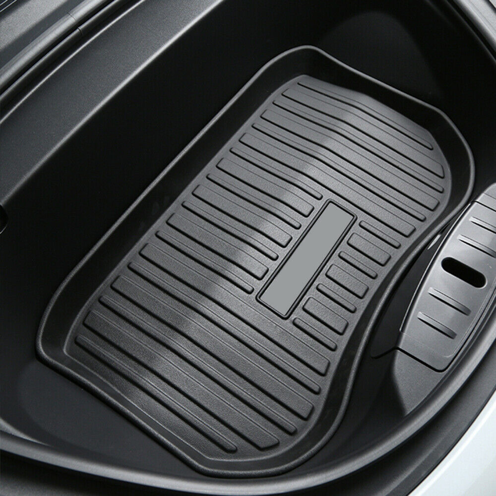 3Pcs Interior Boot Liners Set For Tesla Model 3  2017-2023