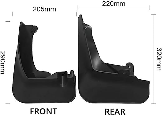 4Pcs Mud Flaps For BMW X5 X5M Sport 2019-2025