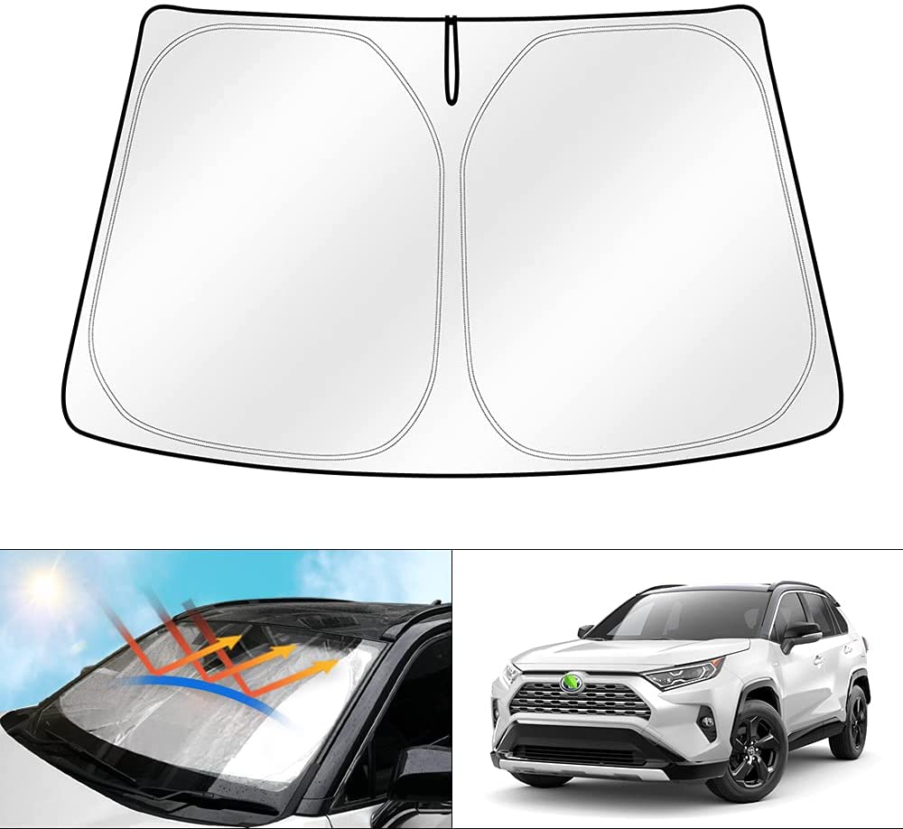 Windshield Sun Shade For Toyota Rav4 2019-2024