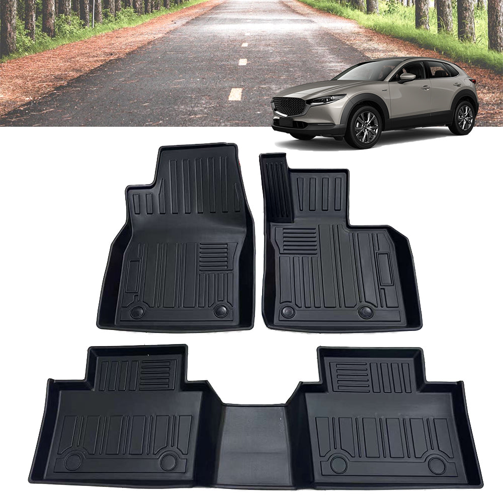 All-Weather Floor Mats for Mazda CX-30 CX30 2019-2025