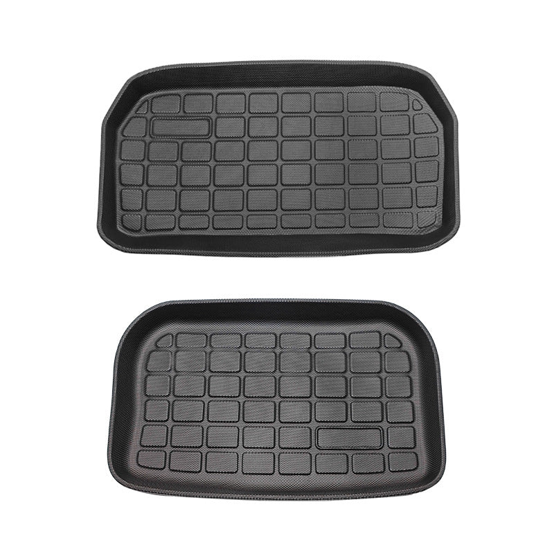 3Pcs Interior Boot Liners Set For Tesla Model Y 2022-2024