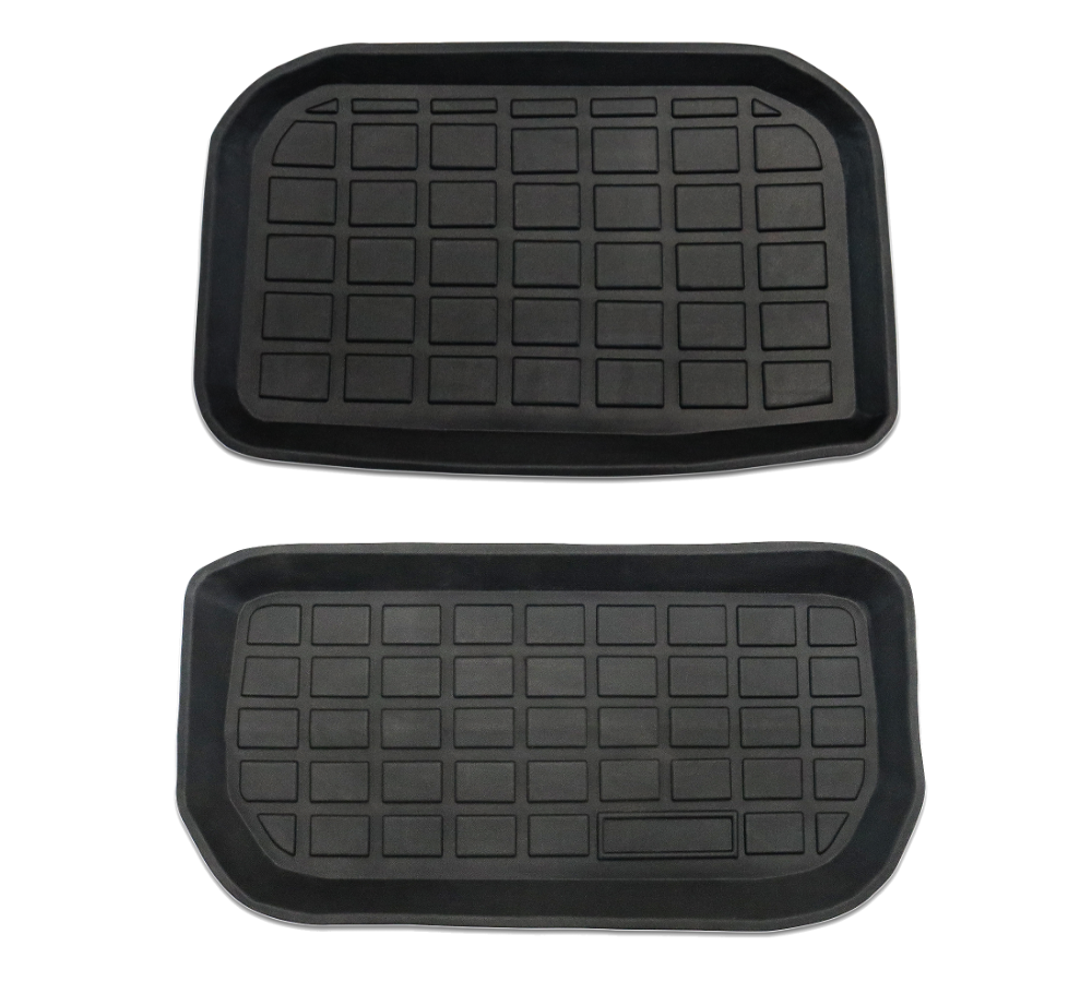 6Pcs Floor Mats And Liner Set For Tesla Model Y 2022-2023