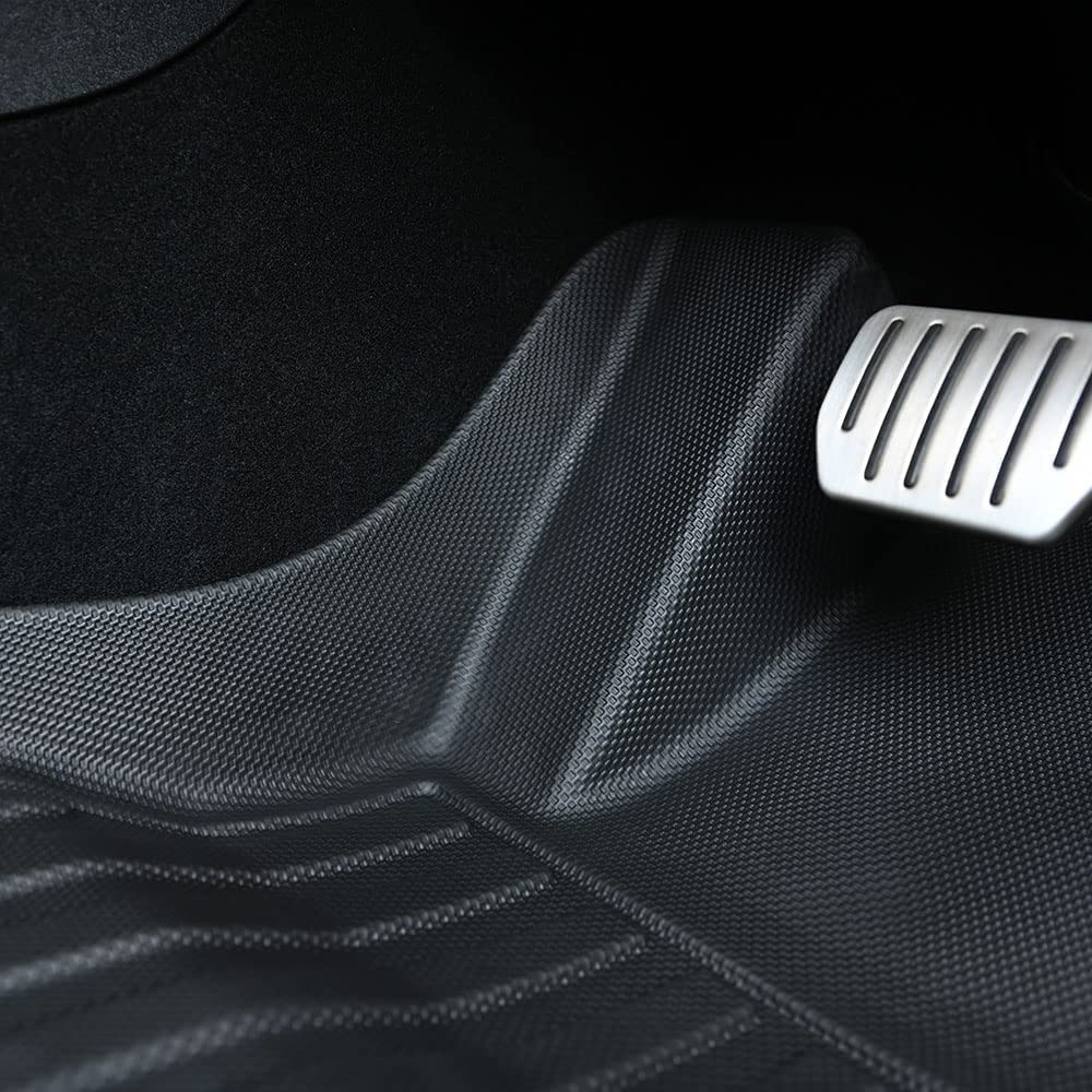 6Pcs Floor Mats And Liner Set For Tesla Model 3 2017-2023