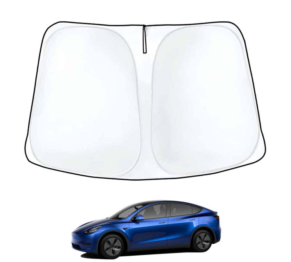 Windshield Sun Shade For Tesla Model Y 2022-2025