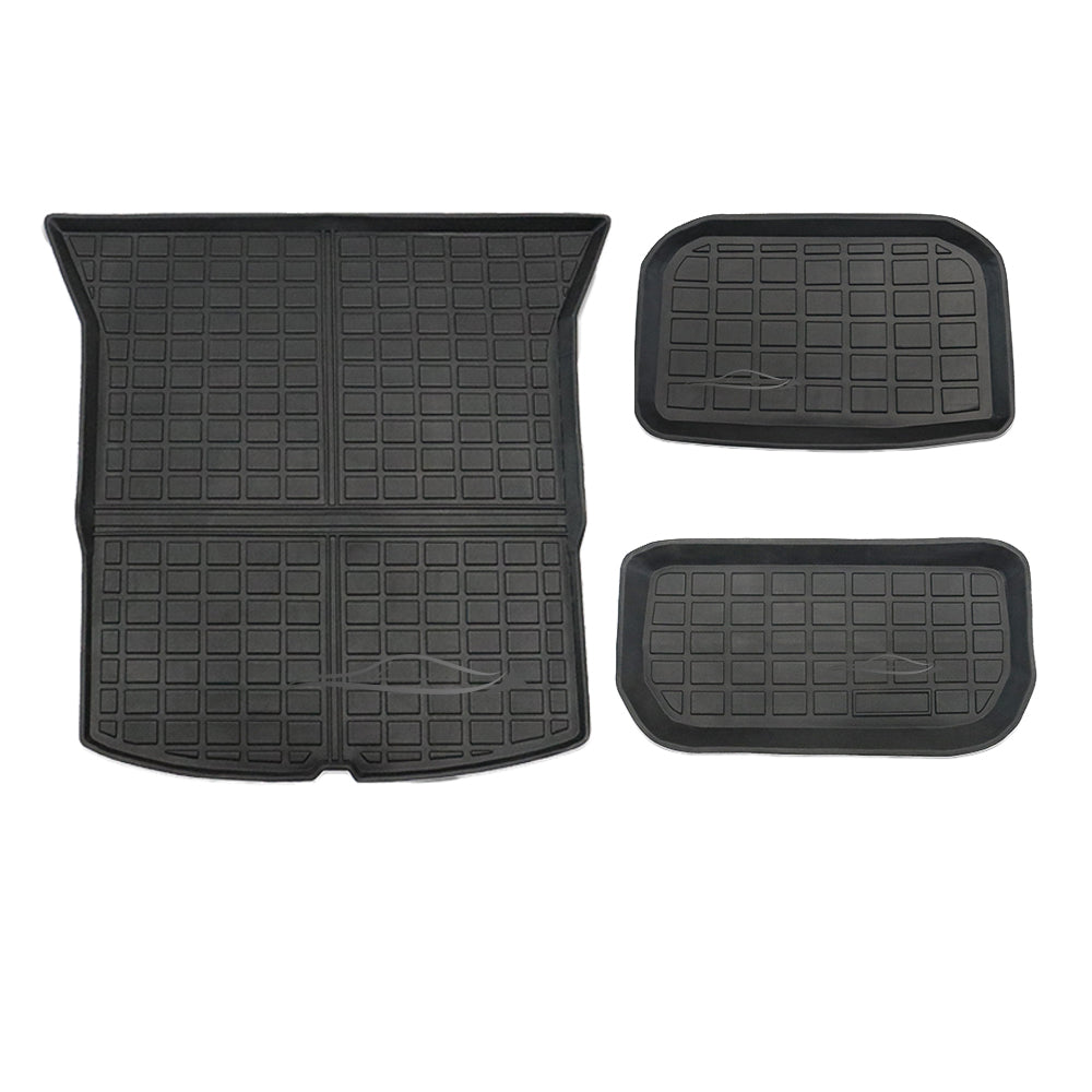 4Pcs BackSeats Protector And Boot Liners Set For Tesla Model Y