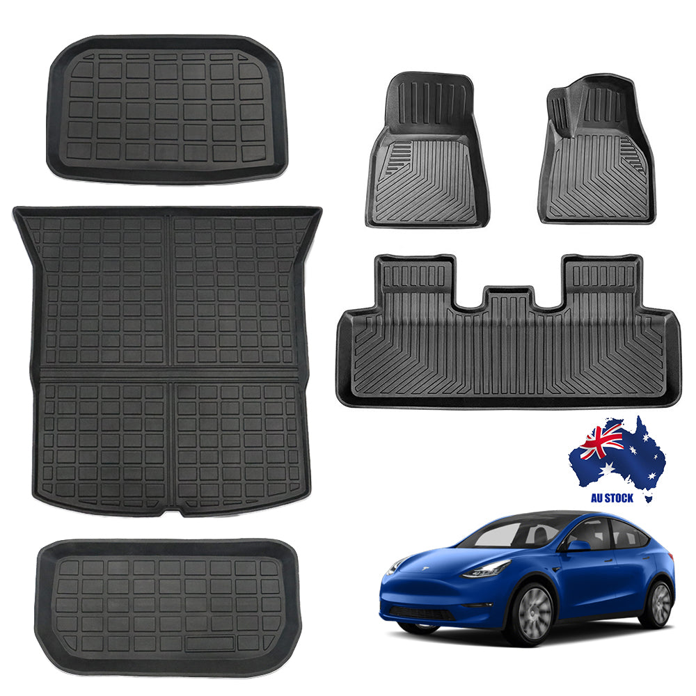 6Pcs Boot Liner For Tesla Model Y 2022-2023