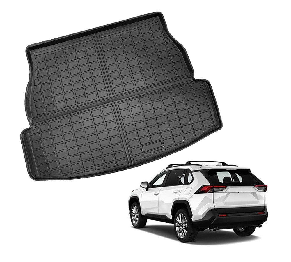Floor Mats & Liner Set Boot Liner Cargo Mat For Toyota Rav4 2019-2024 EVTEK