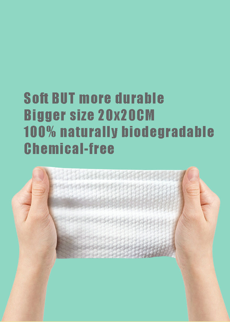 100% Cotton Facial Tissue, Disposable Face Towel Facial Cleansing Makeup Remover Wipes