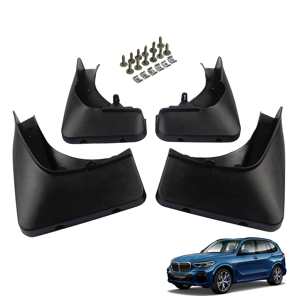 4Pcs Mud Flaps For BMW X5 2007-2013