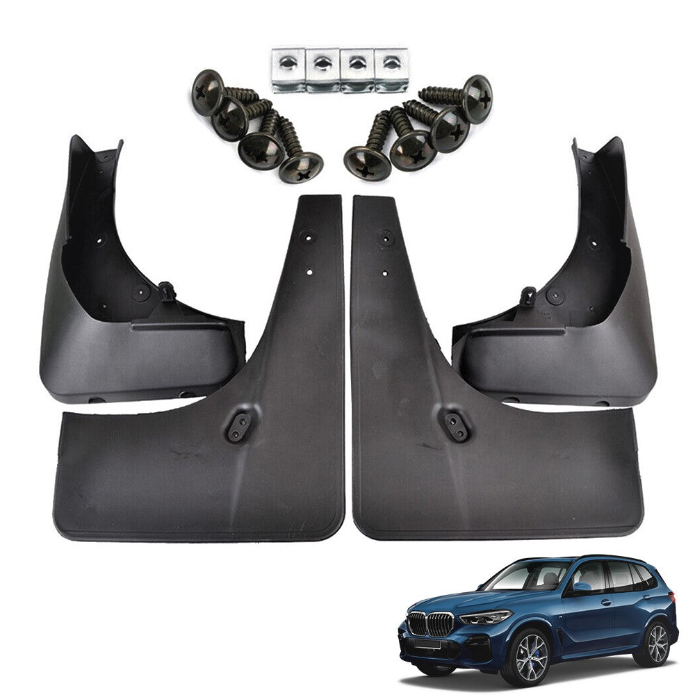 4Pcs Mud Flaps For BMW X5 2007-2013