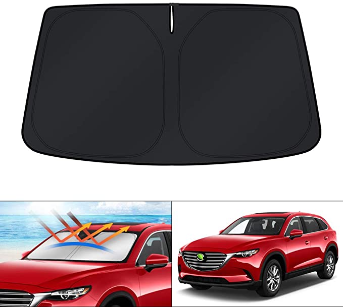 Windshield Sun Shade For Mazda CX-9 2016-2024