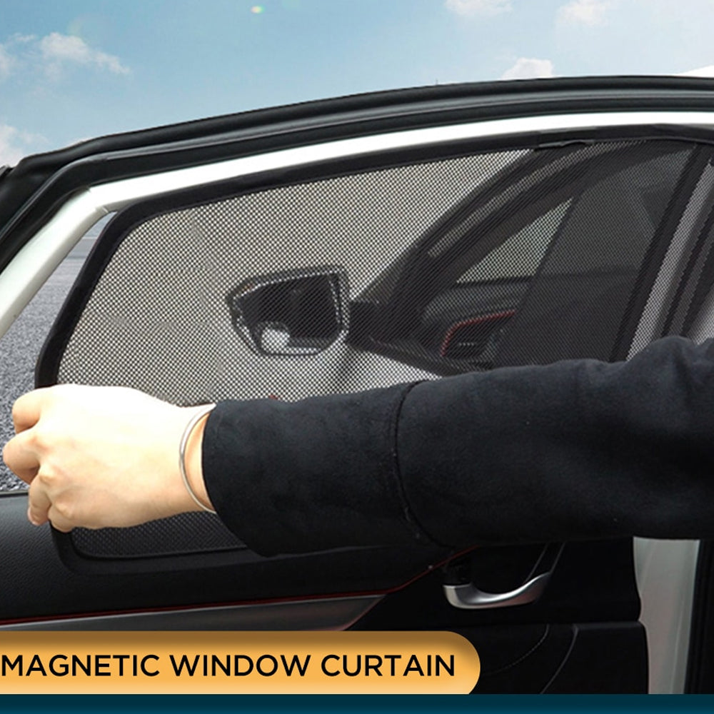 Set Car Shades (achterportieren) compatibel met Mazda CX5 2017- (2-delig) Pasklare Auto Zonwering